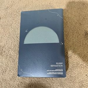 Anthropologie Reversible Satin and Microfiber Pillowcase